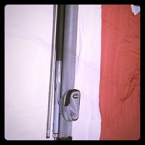 Grey Fiber Glass pool stick with carrying case